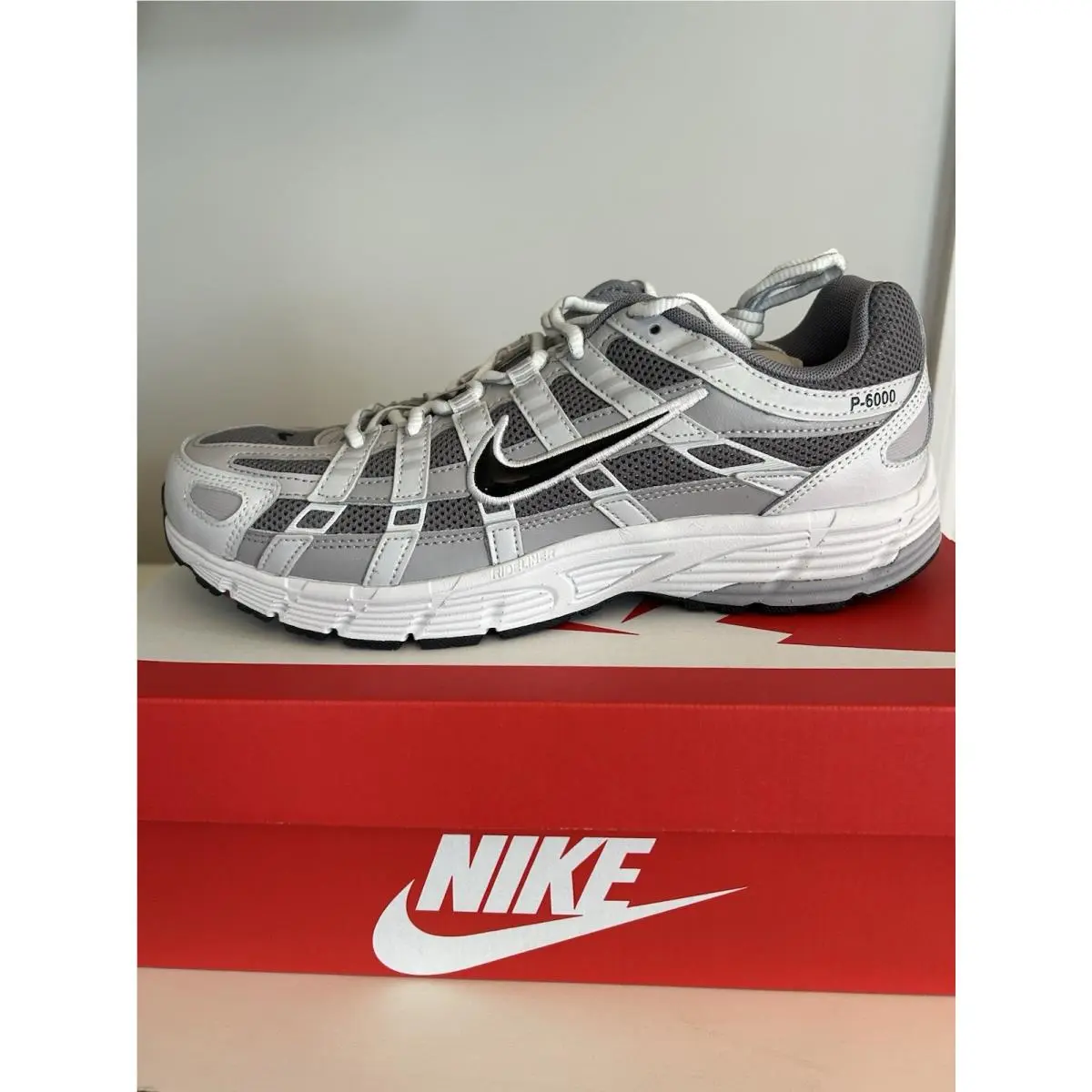 Nike shoes - Nike P-6000 - CD6404-107 - White/Metallic Silver/Black 5