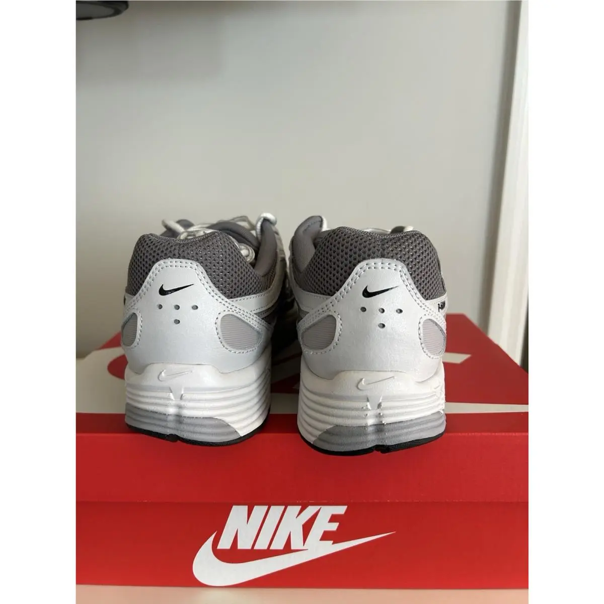 Nike shoes - Nike P-6000 - CD6404-107 - White/Metallic Silver/Black 7