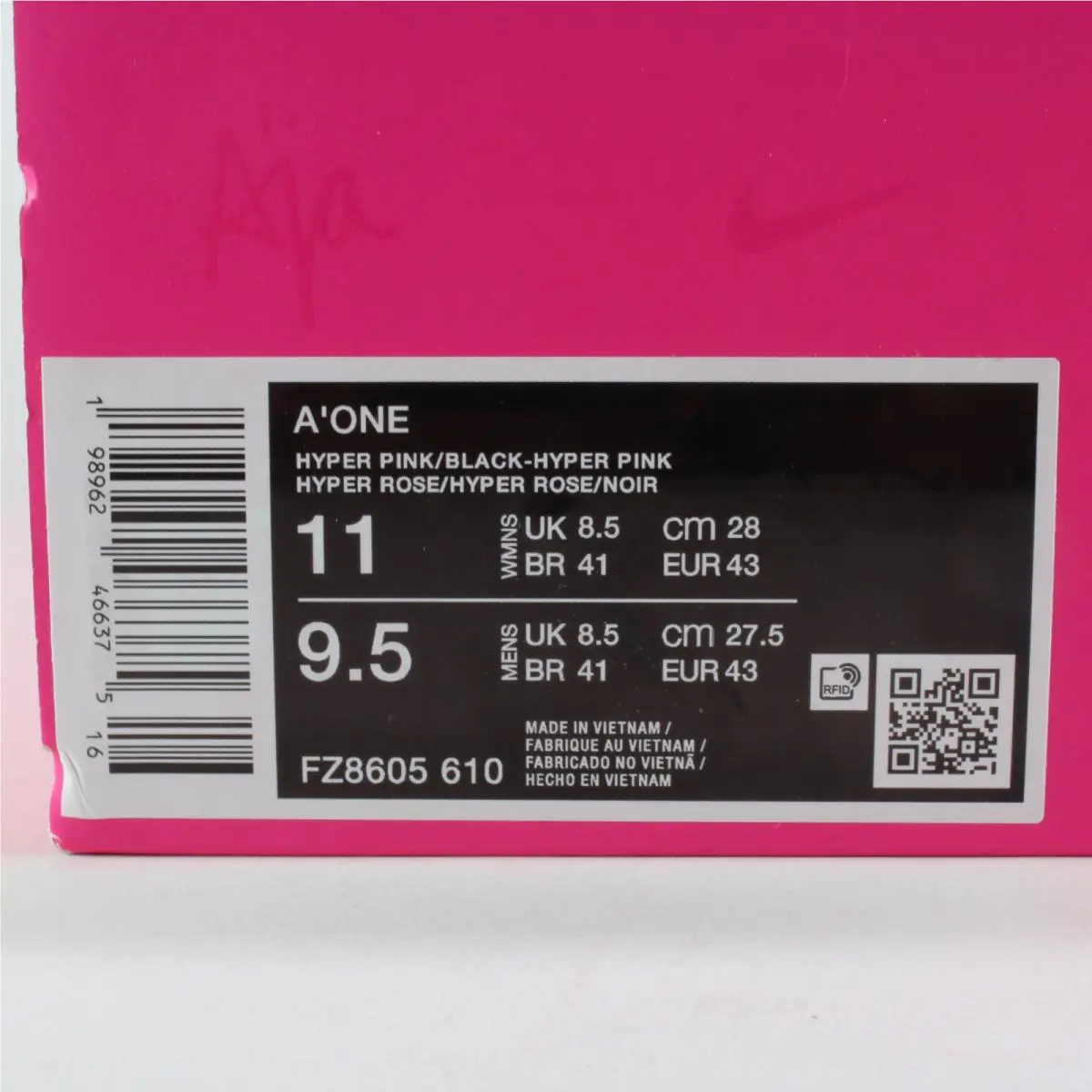Nike shoes - Nike A`One - FZ8605 - Pink 9