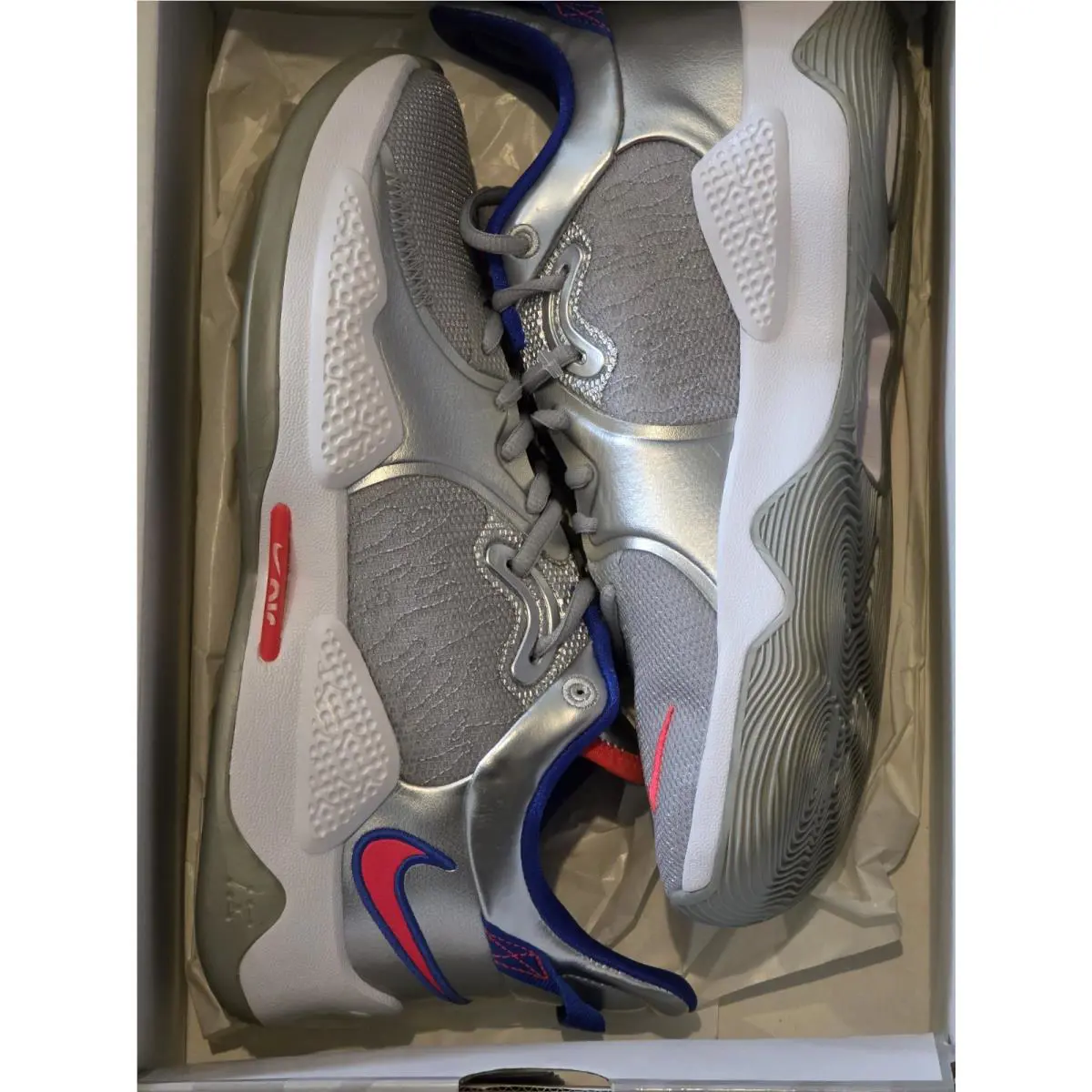 Nike shoes - Nike PG 5 - CW3143-005 - Silver 0