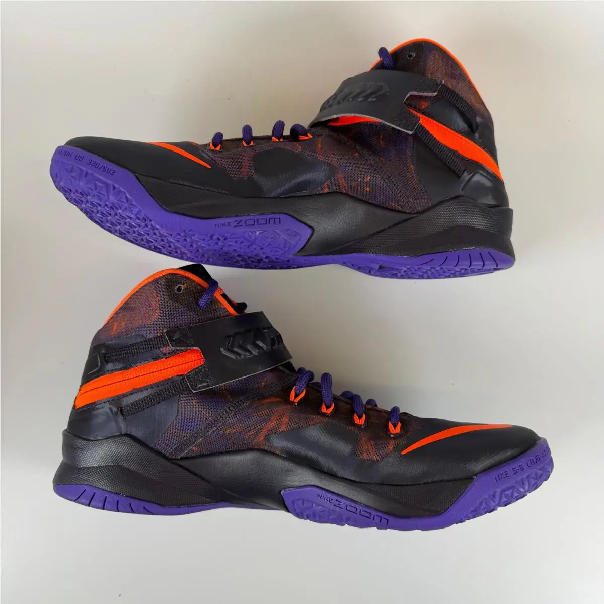 Nike shoes - Nike Zoom LeBron Soldier 8 - Purple 1