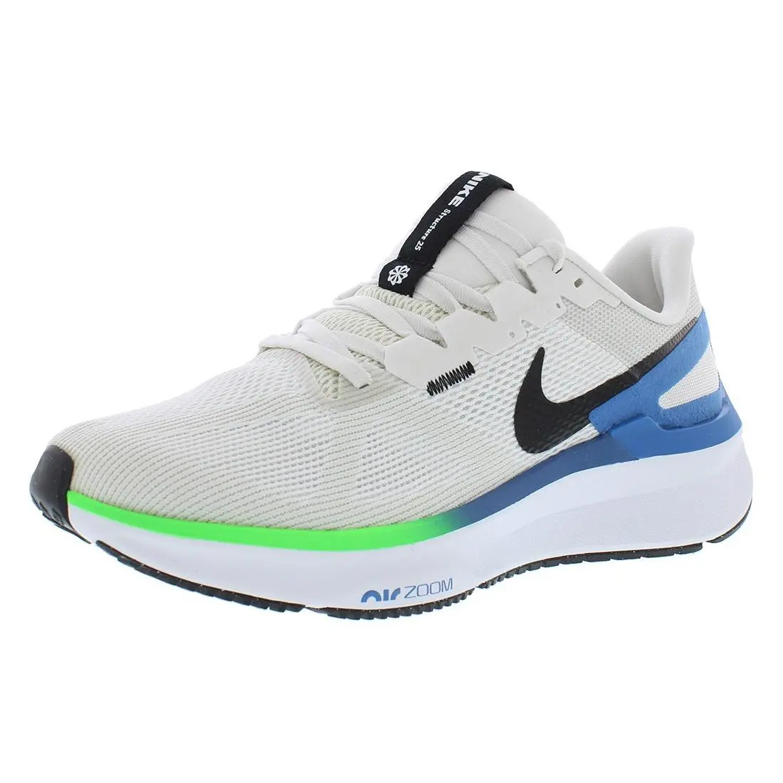 Nike Air Zoom Structure 25 Unisex Shoes Size 8 Color: White/black//platinum