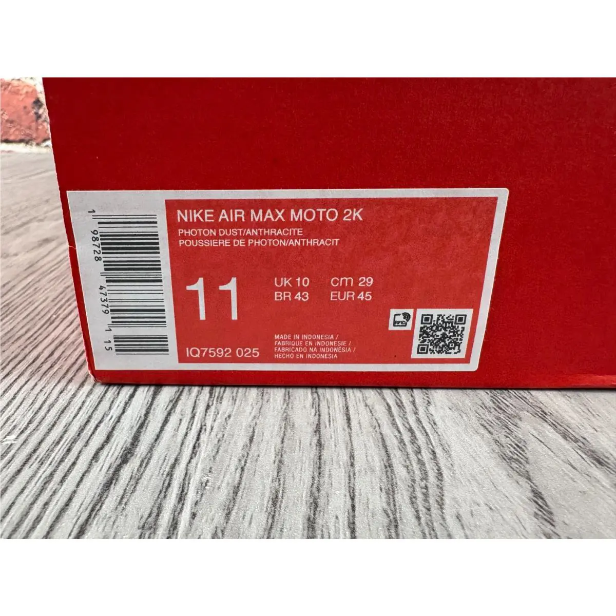 Nike shoes - Nike Air Max Moto 2 - IQ7592-025 - Gray (UPC: 198728473692) 0