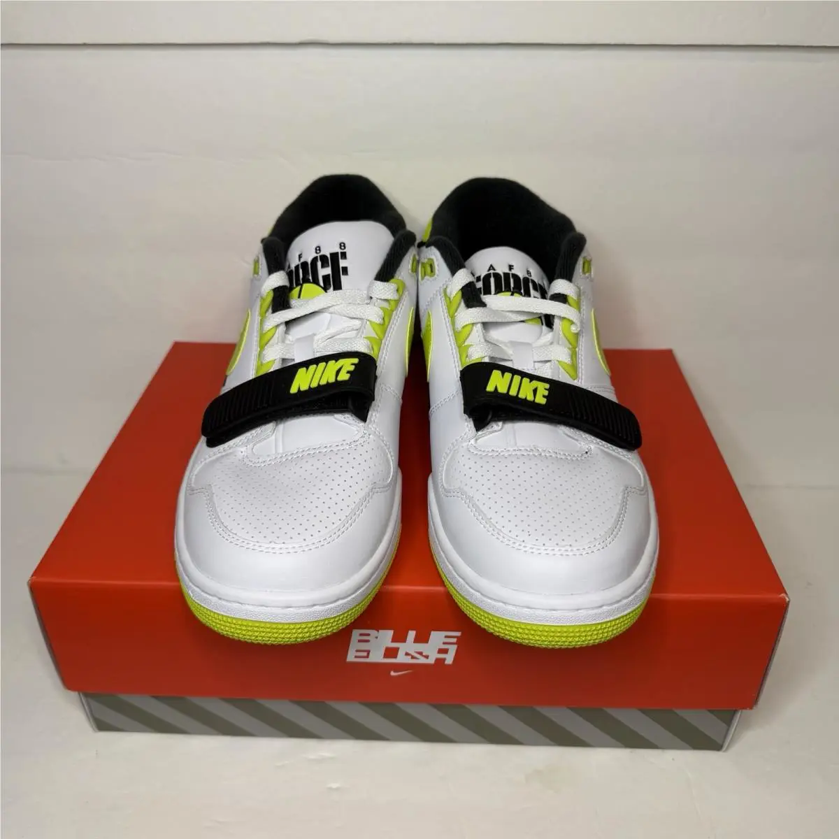 Nike shoes - Nike Air Alpha Force - Air Alpha Force - DZ6763-100 - White/Green/Black 0