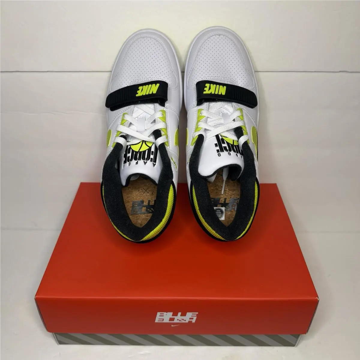 Nike shoes - Nike Air Alpha Force - Air Alpha Force - DZ6763-100 - White/Green/Black 4