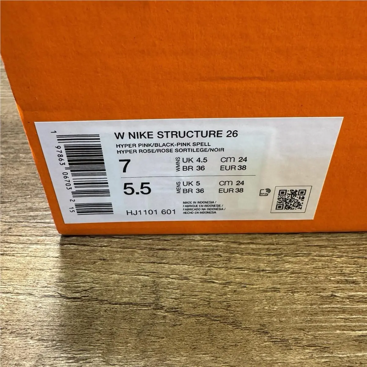 Nike shoes - Nike Structure - Structure - HJ1101-601 - Pink 0