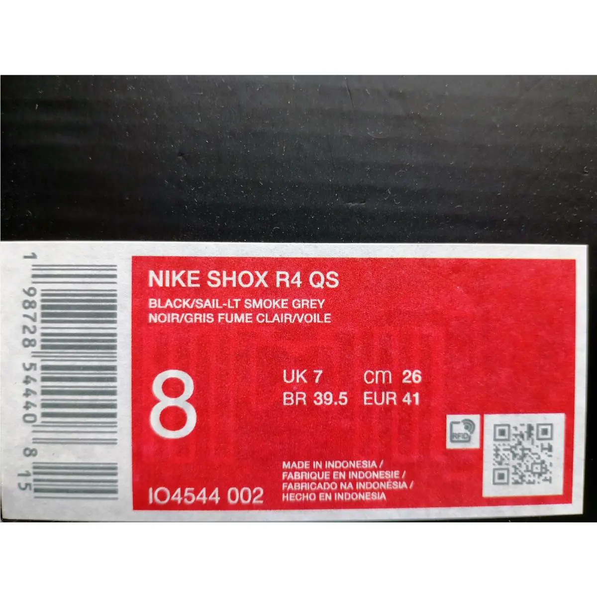 Nike shoes - Nike Shox R4 - Shox - IO4544-002 - Black (UPC: 198728544408) 4