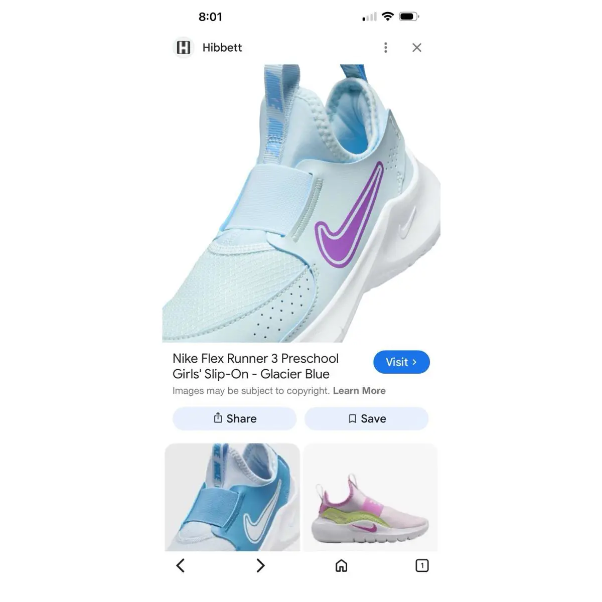 Nike shoes - Nike Flex Runner - Flex Runner - Blue 5