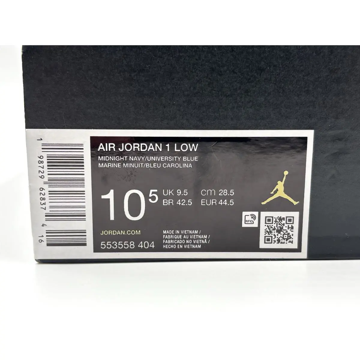 Nike shoes - Air Jordan 1 Low - Air Low - 553558-404 - Blue 9