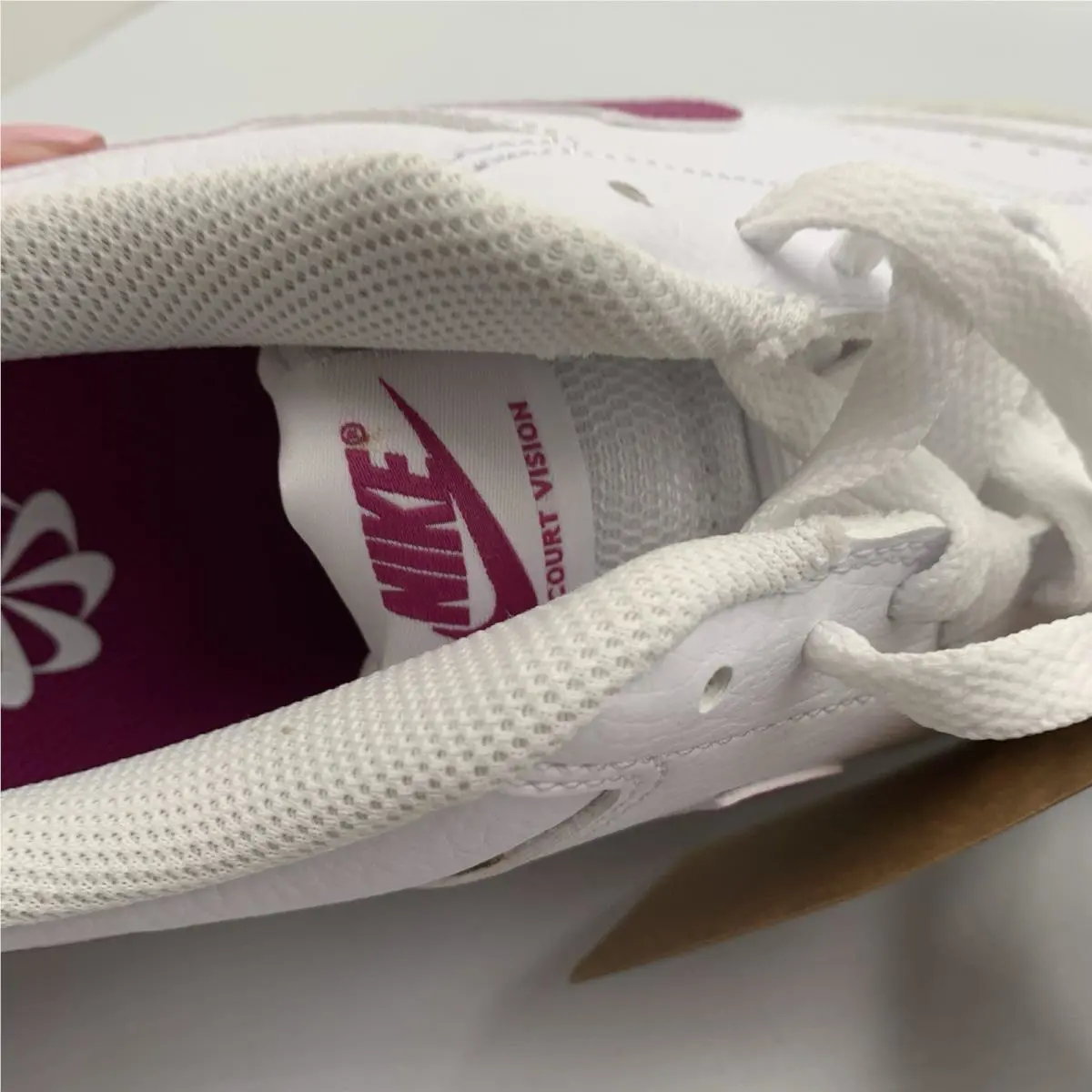Nike shoes - Nike Court Vision - Court Vision - white/purple 8
