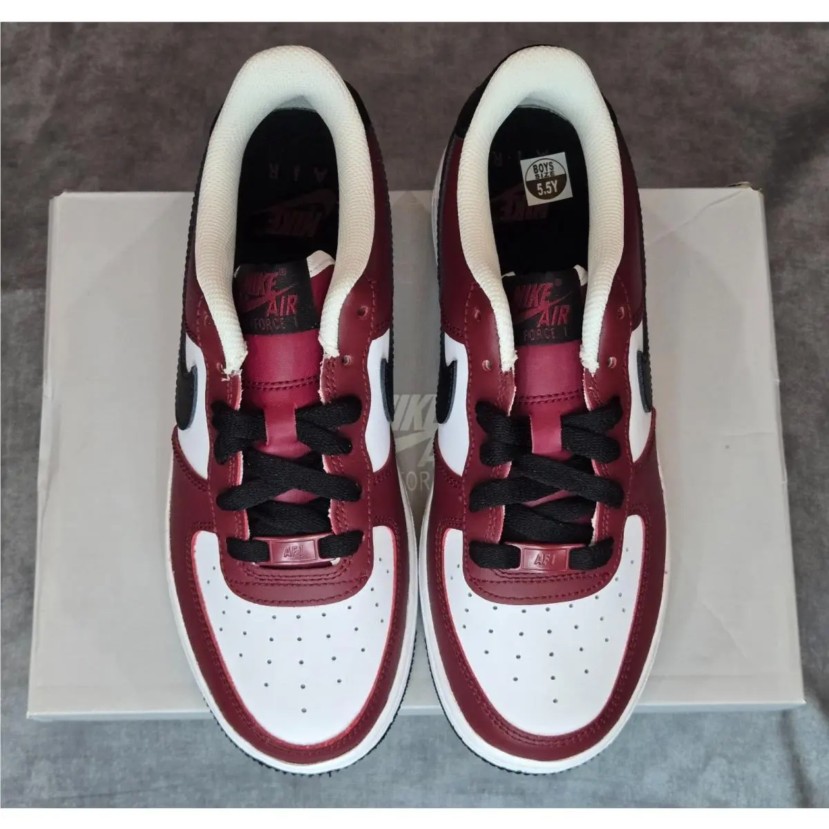 Nike shoes - Nike Air Force 1 LV8 1 (GS) - FD0300-600 - Red 2