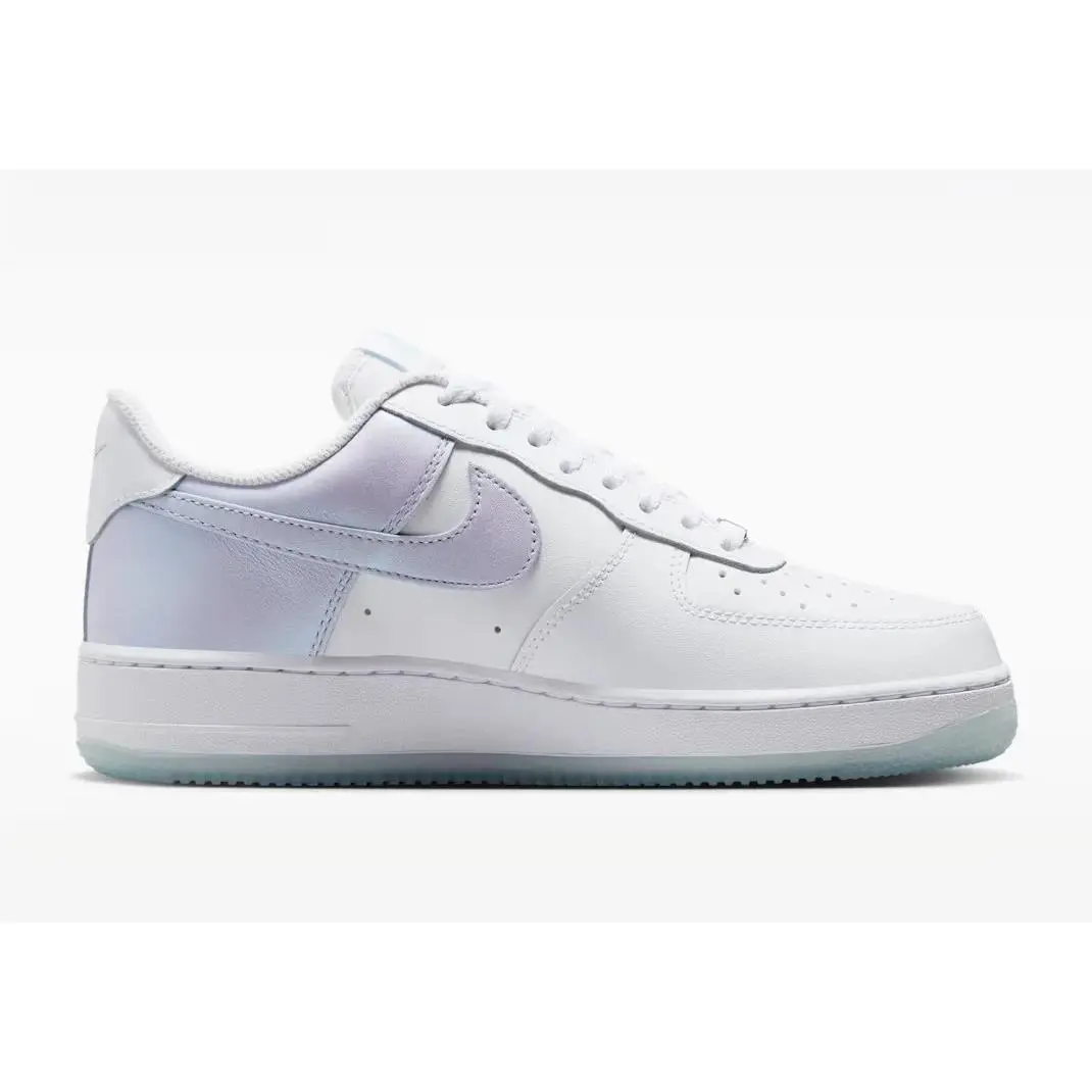 Women`s Size 8 - Nike Air Force 1 `07 Casual Shoes White/pure Violet IR0194 100