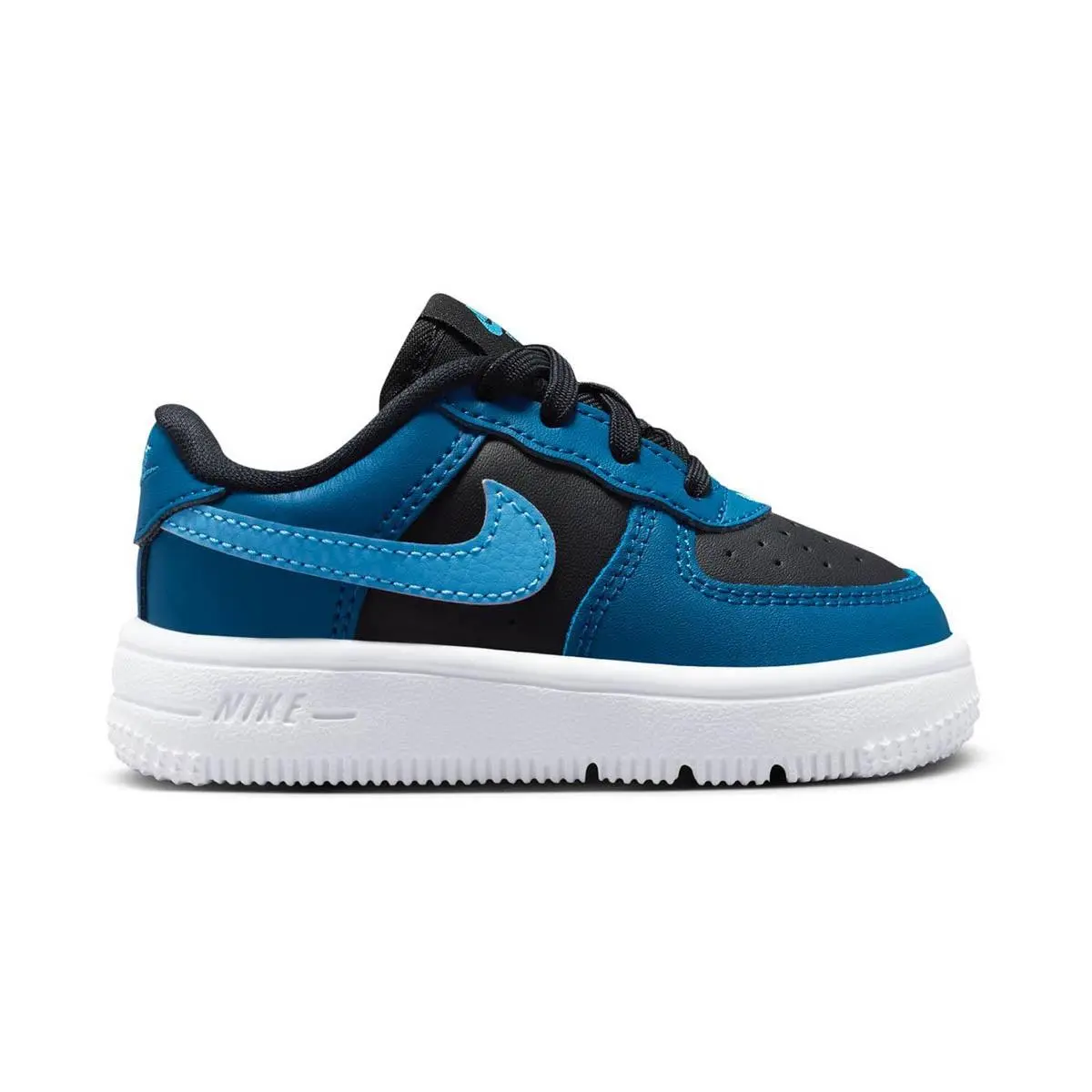 Toddler Nike Force 1 Low Black/dutch Blue-court Blue-white IF1674-012-SIZE 5