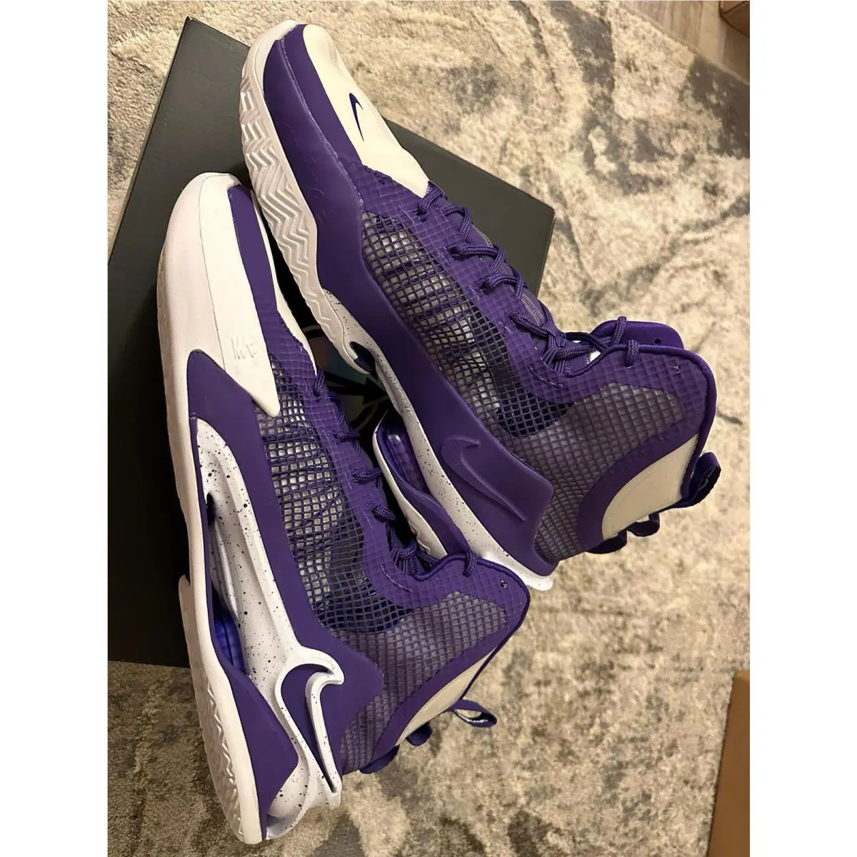 Nike shoes - Nike Air Zoom GT Jump - DM5038 - violet terrain/black 4