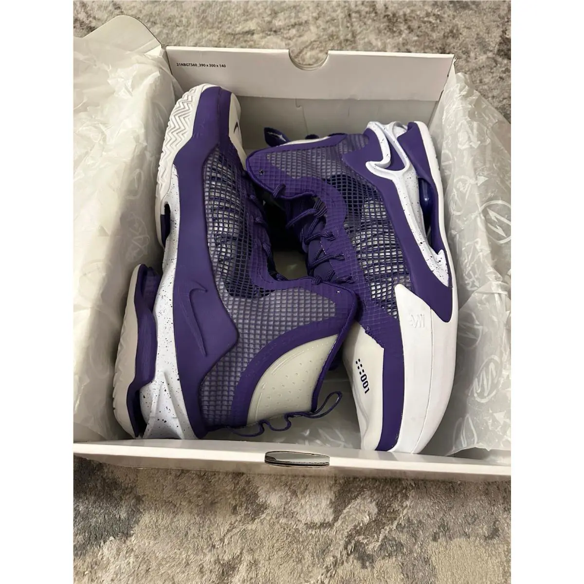 Nike shoes - Nike Air Zoom GT Jump - DM5038 - violet terrain/black 6