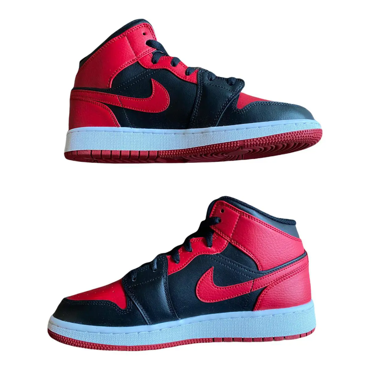 Nike shoes - Air Jordan 1 Mid - Air Mid - Black 3