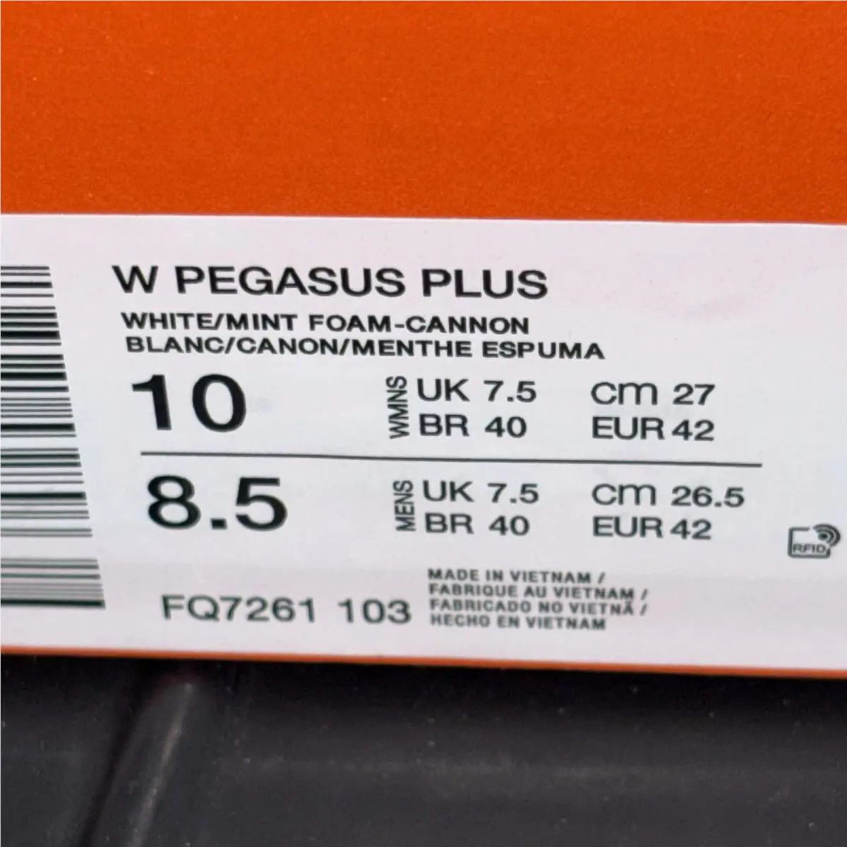Nike shoes - Nike Pegasus Plus - Pegasus Plus - FQ7261-103 - White/Mint Foam/Cannon 6