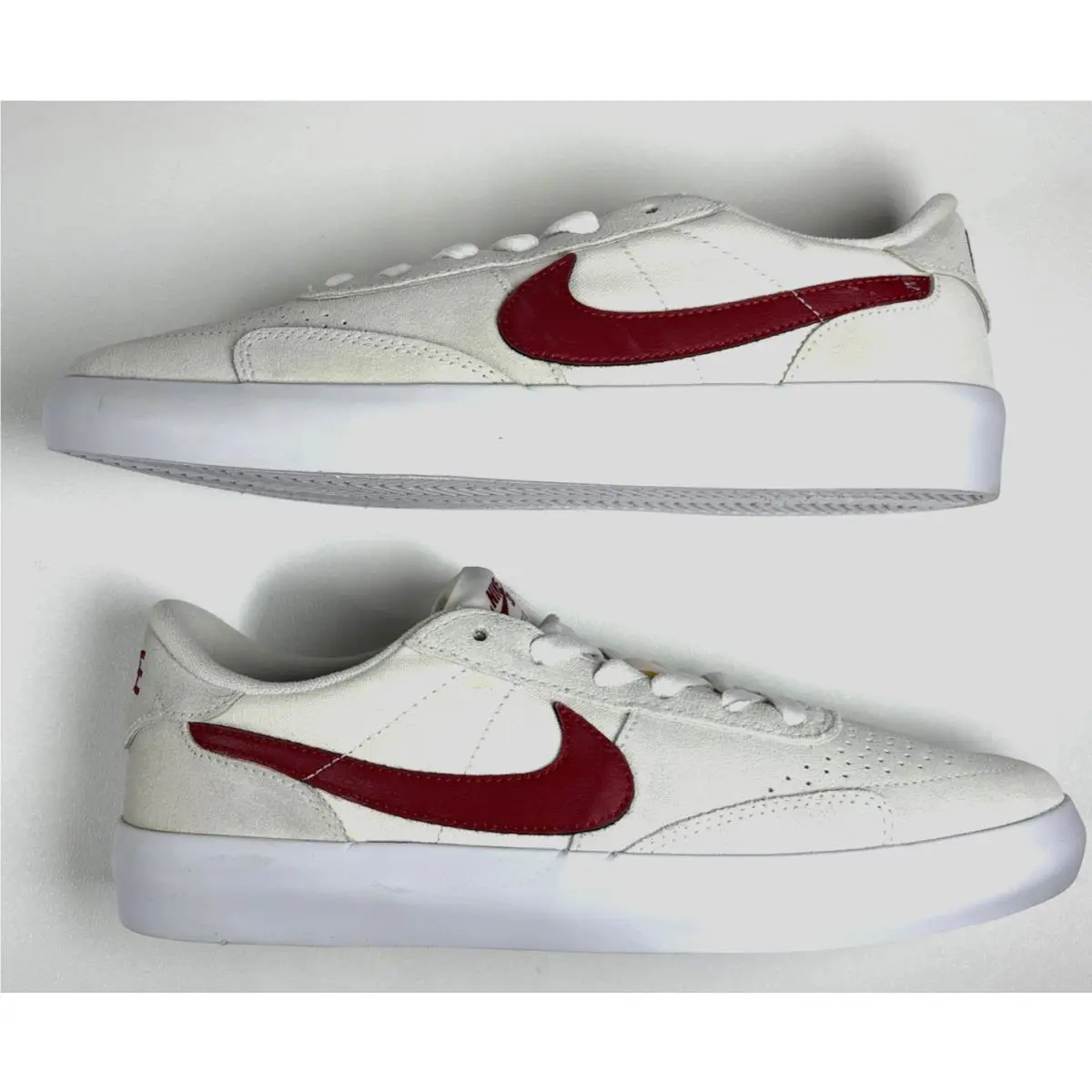 Nike shoes - Summit White and Gym Red 1