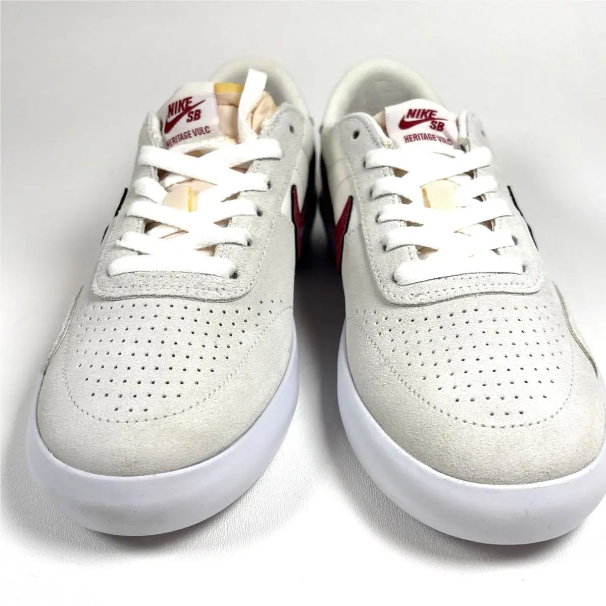 Nike shoes - Summit White and Gym Red 2