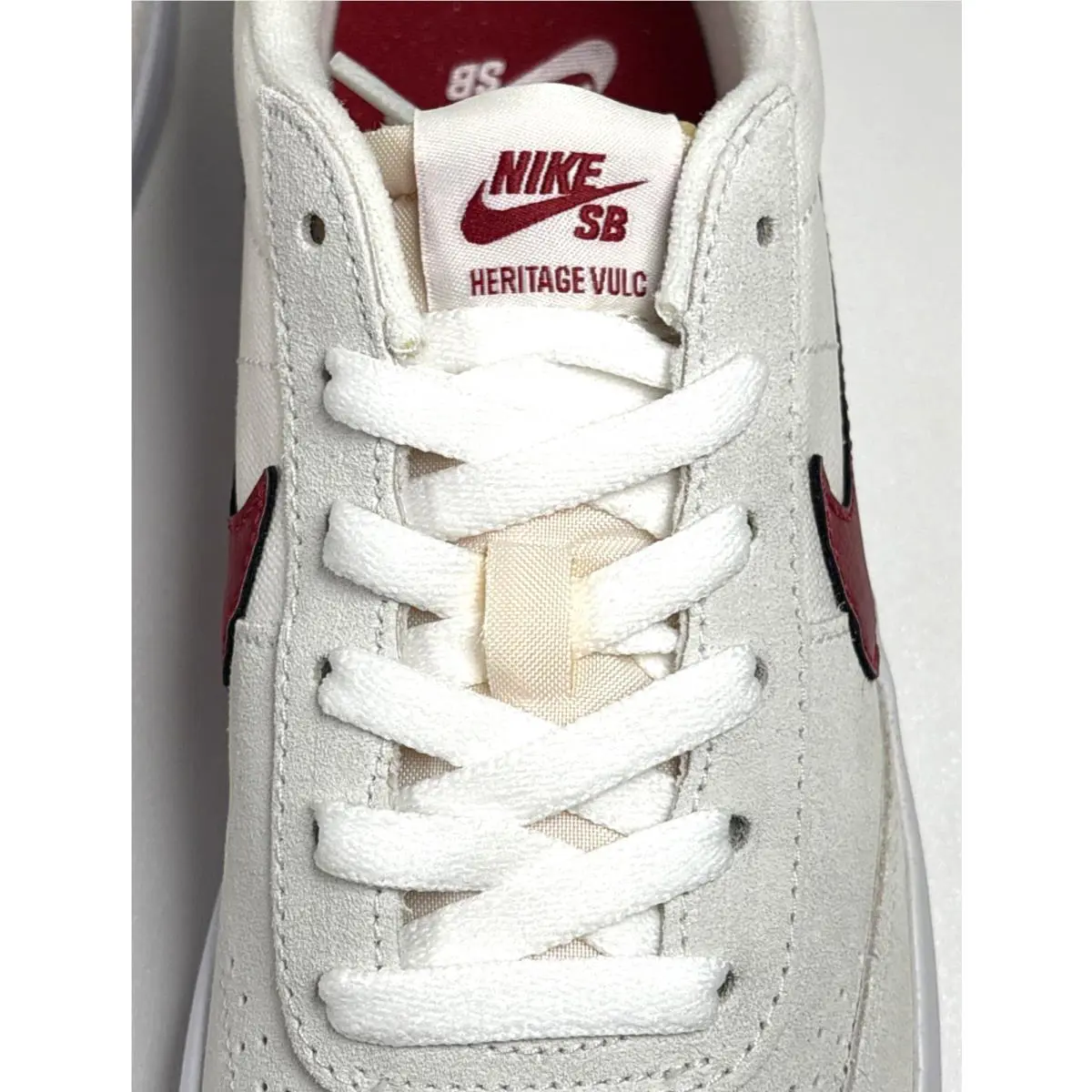 Nike shoes - Summit White and Gym Red 4
