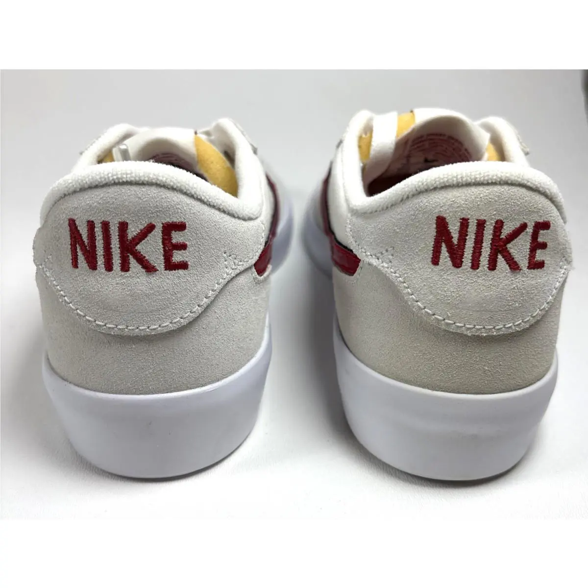 Nike shoes - Summit White and Gym Red 5