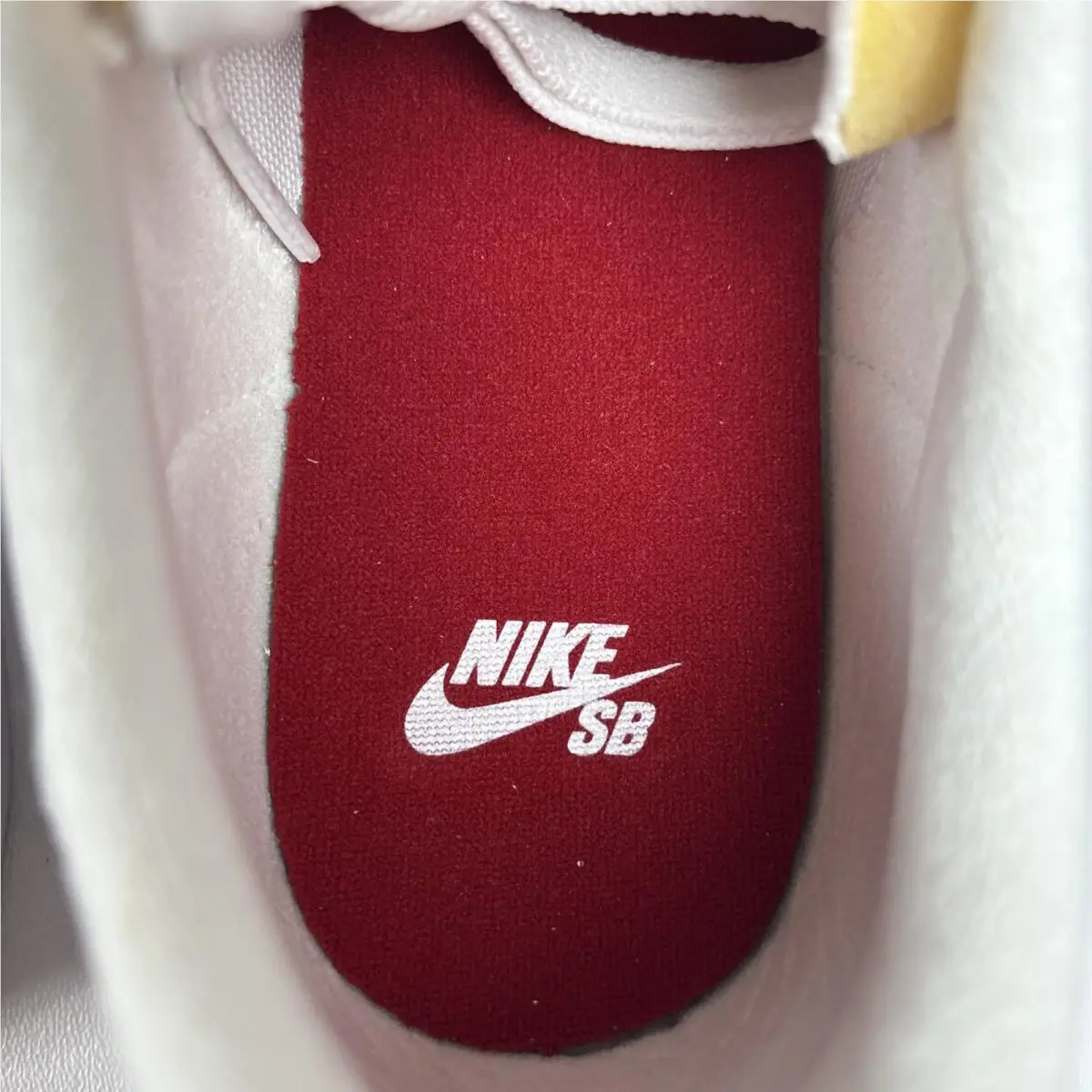 Nike shoes - Summit White and Gym Red 7