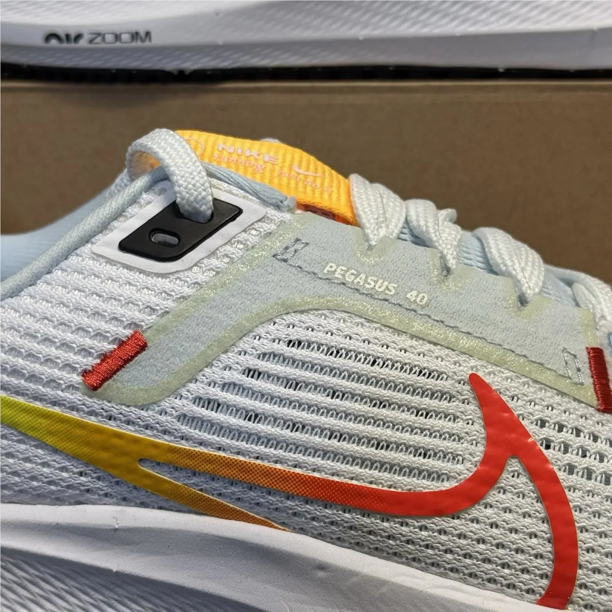 Nike shoes - Nike Pegasus 40 - Pegasus - DV3854-102 - White Blue Orange 2