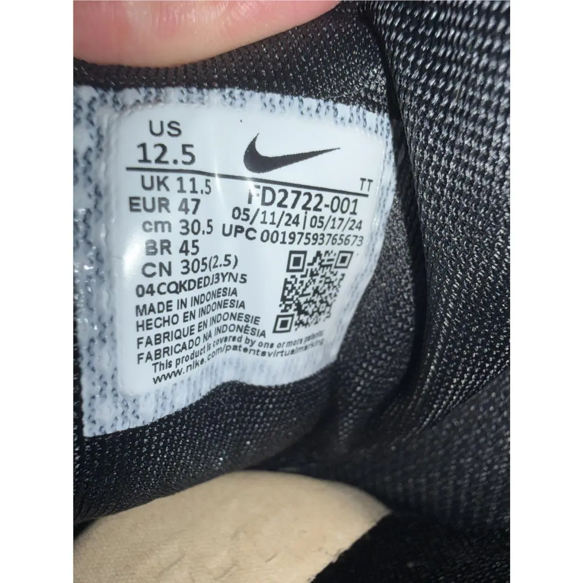 Nike shoes - Nike Air Zoom Pegasus 41 - FQ1356-001 - Black 2