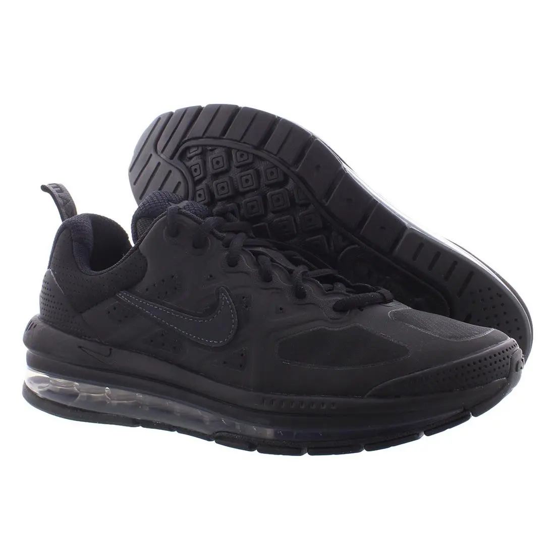 Nike Air Max Genome Boys Shoes Size 6.5 Color: Black/black