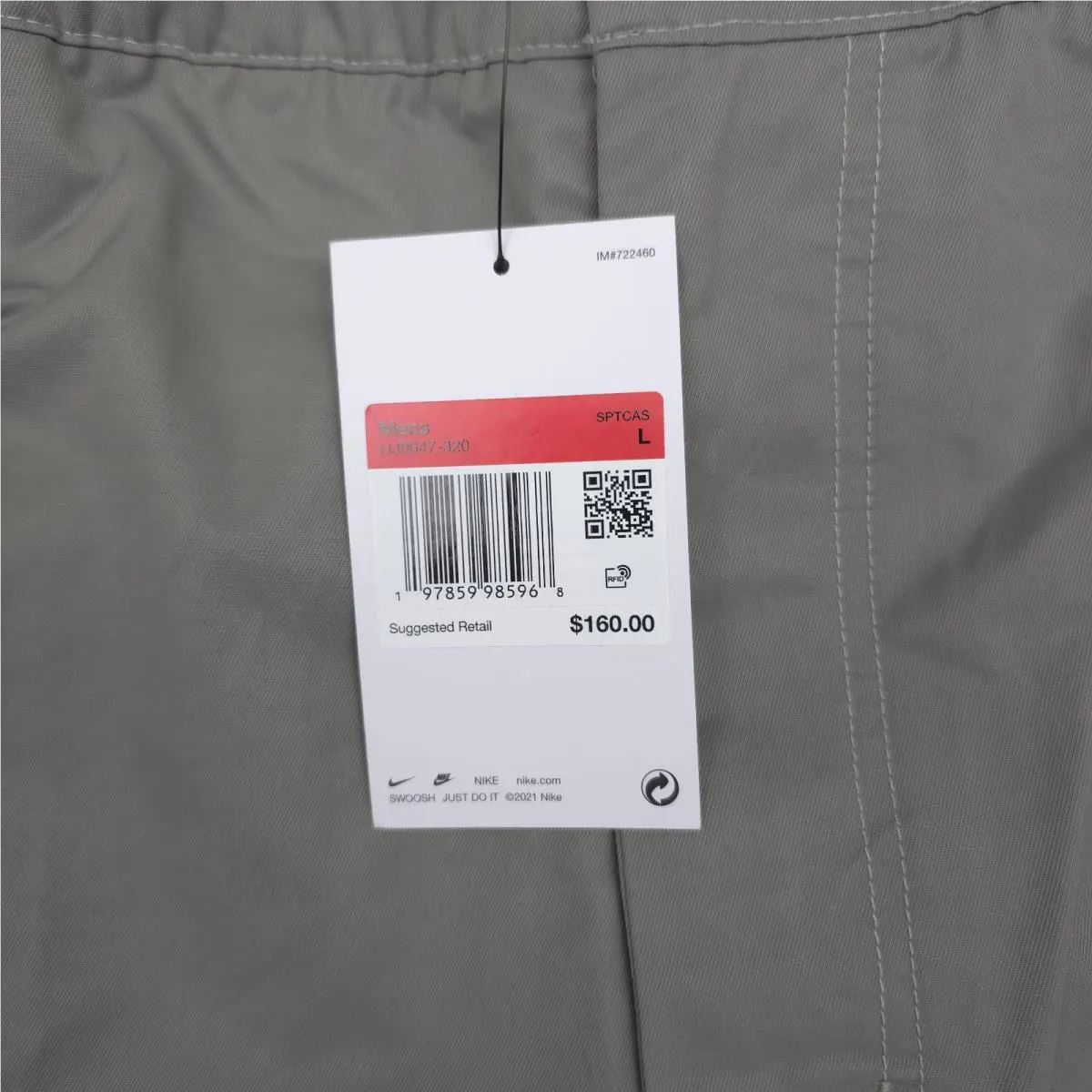 Nike clothing - NIKE TECH - TECH - HJ0647320 - Green 4
