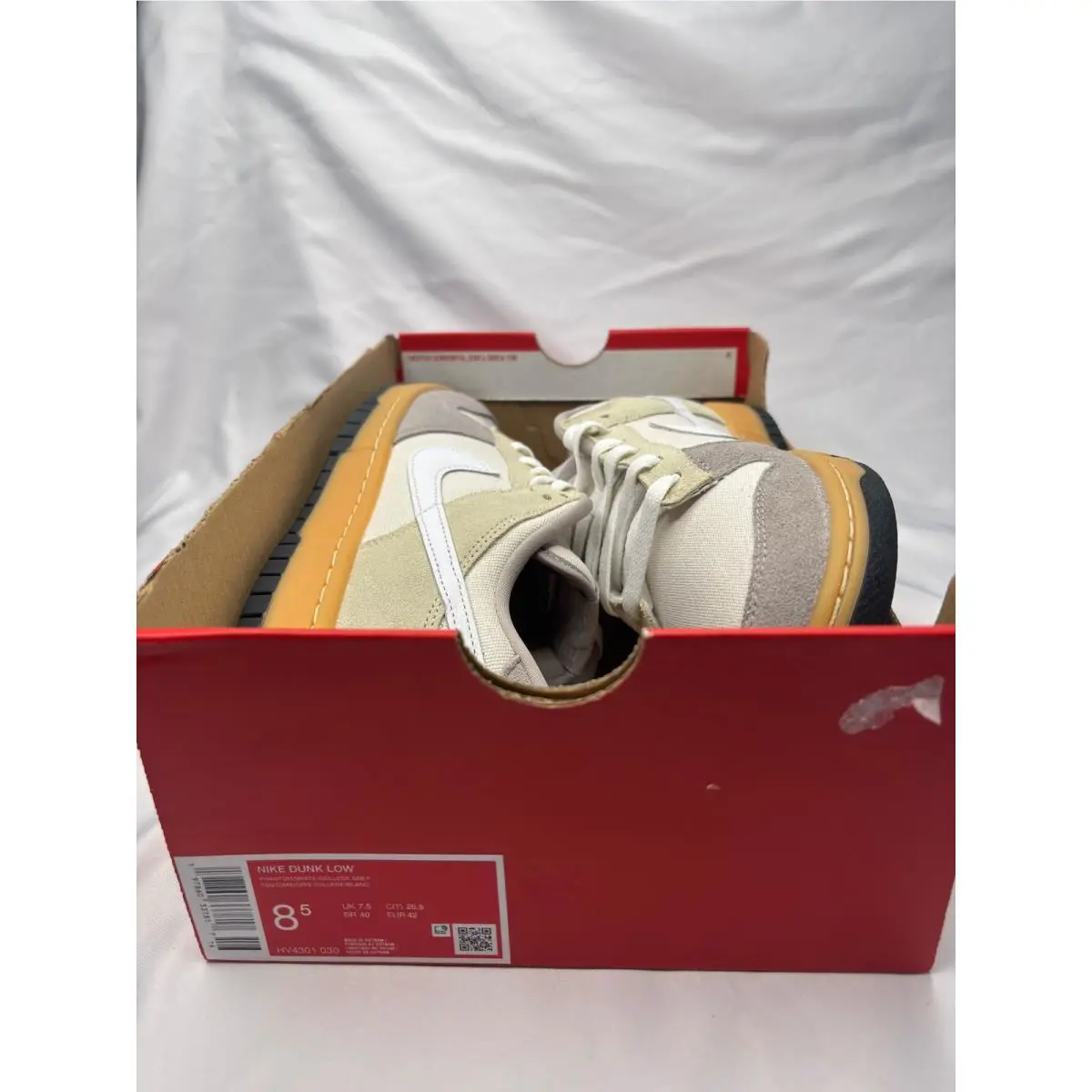 Nike shoes - Nike Dunk Low Phantom College Grey - Gray 5