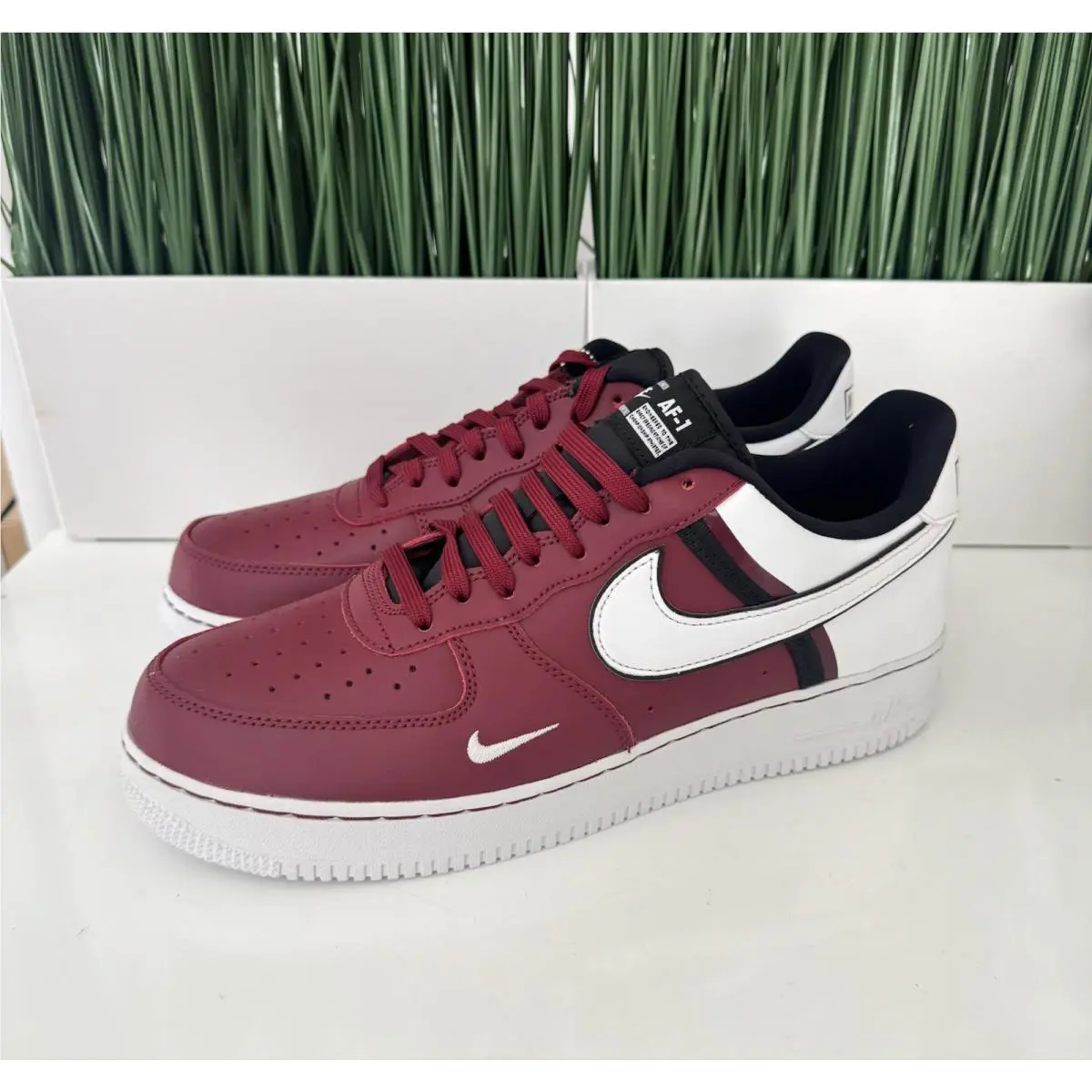 Nike Air Force 1 `07 LV8 Low Nby Red Black White Mens Shoes CI0061-600 Size 11