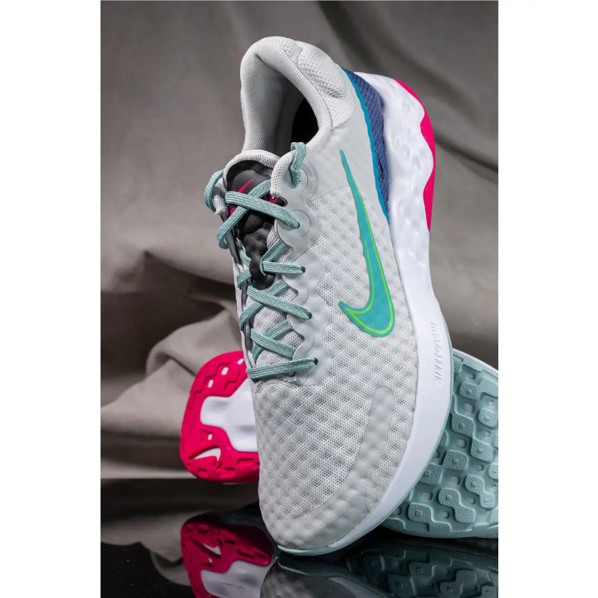Nike shoes - Nike Renew Ride - Renew Ride - DC8184 - PHOTON DUST/ WASHED TEAL (UPC: 195866103757) 0