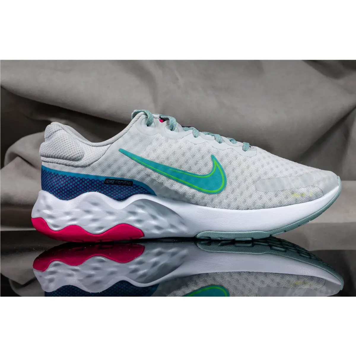 Nike shoes - Nike Renew Ride - Renew Ride - DC8184 - PHOTON DUST/ WASHED TEAL (UPC: 195866103757) 2