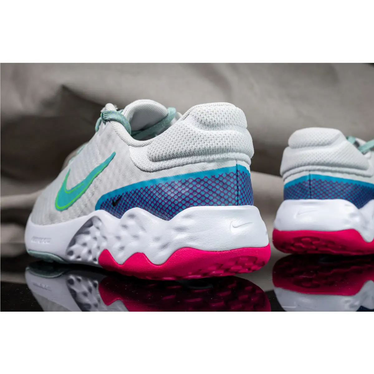 Nike shoes - Nike Renew Ride - Renew Ride - DC8184 - PHOTON DUST/ WASHED TEAL (UPC: 195866103757) 5