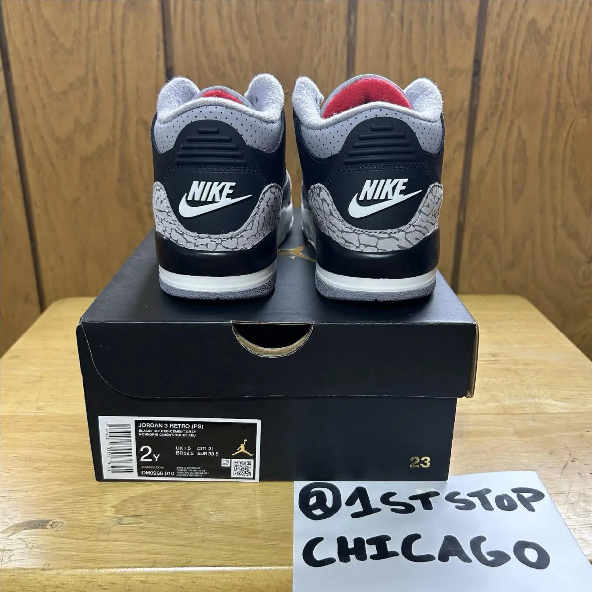 Nike shoes - Air Jordan 3 - Air - Black 1