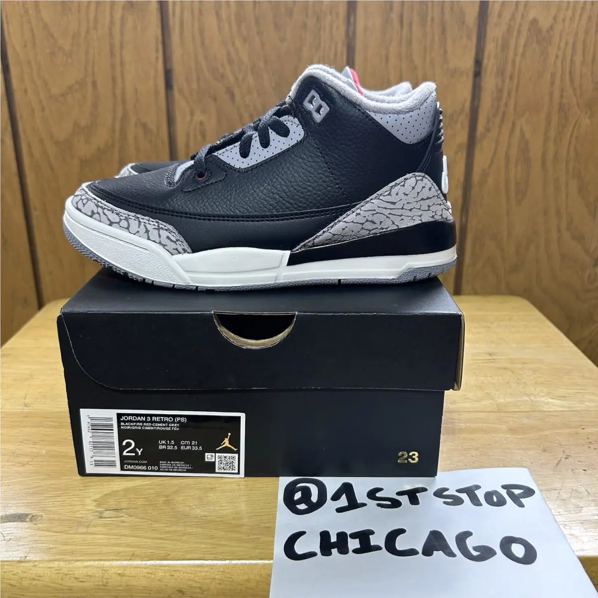 Nike shoes - Air Jordan 3 - Air - Black 2