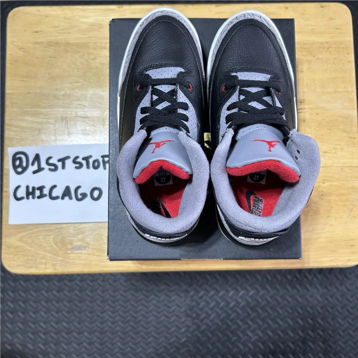 Nike shoes - Air Jordan 3 - Air - Black 4