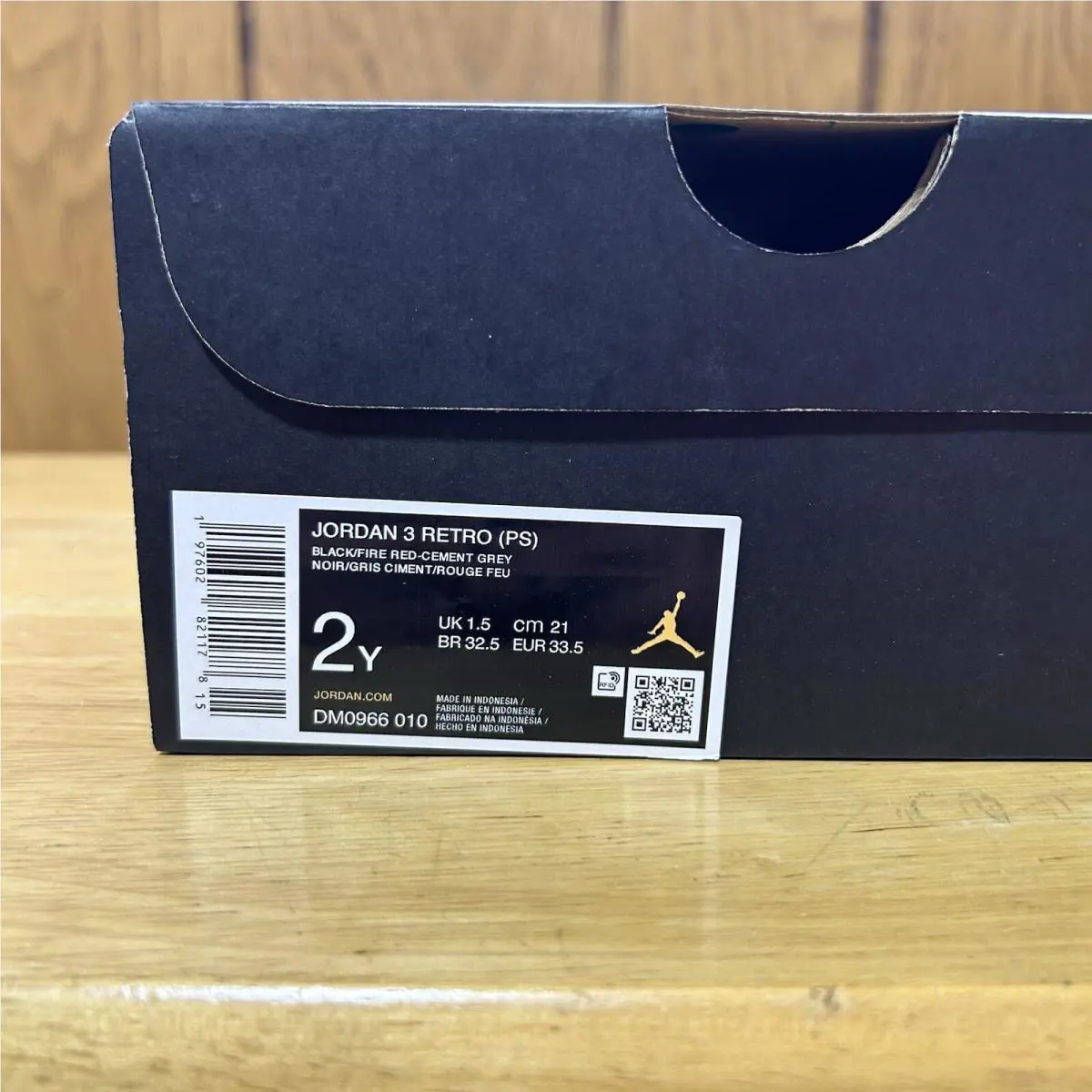 Nike shoes - Air Jordan 3 - Air - Black 6