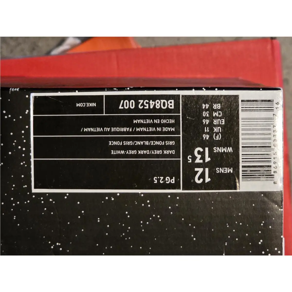Nike shoes - Nike PG 2.5 - BQ8452-007 - Gray 3