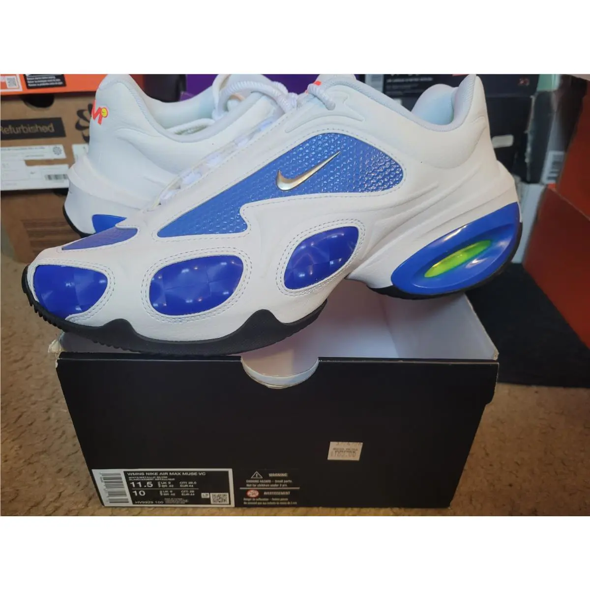 Nike shoes - Nike Air Max Muse - Air Max Muse - HV9929 100 - Black 7