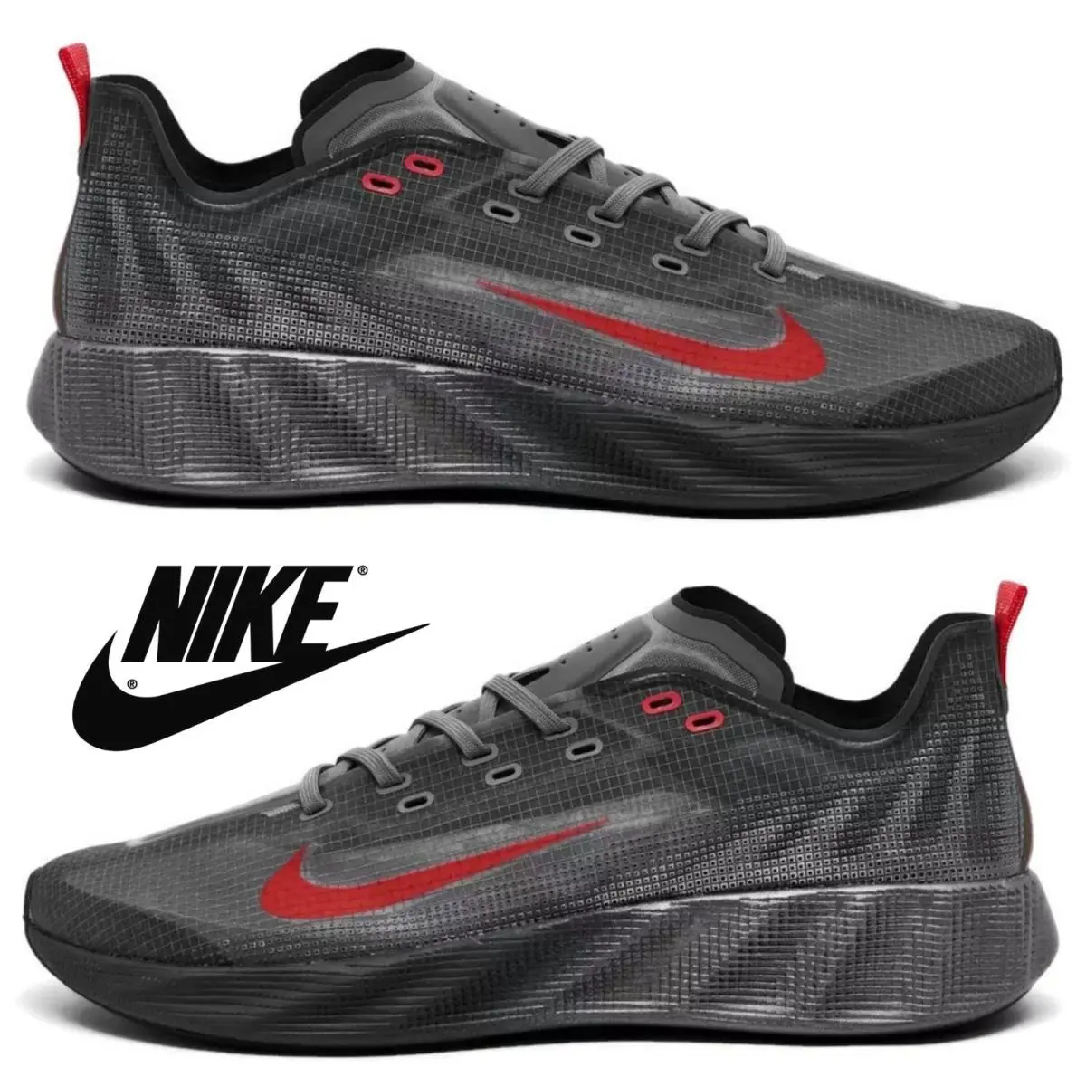 Nike shoes - Nike Ava X - Ava - Gray, Maufacturer: Smoke Grey/Challenge Red 13