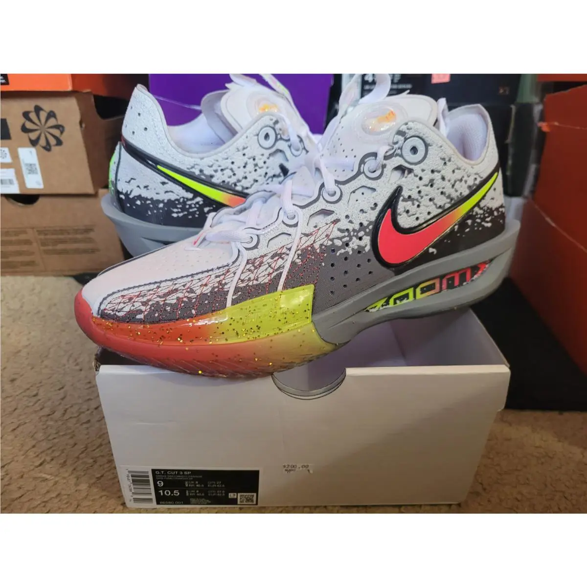 Nike shoes - Zoom GT Cut 3 - Zoom Cut - II6580 001 - Multicolor 6