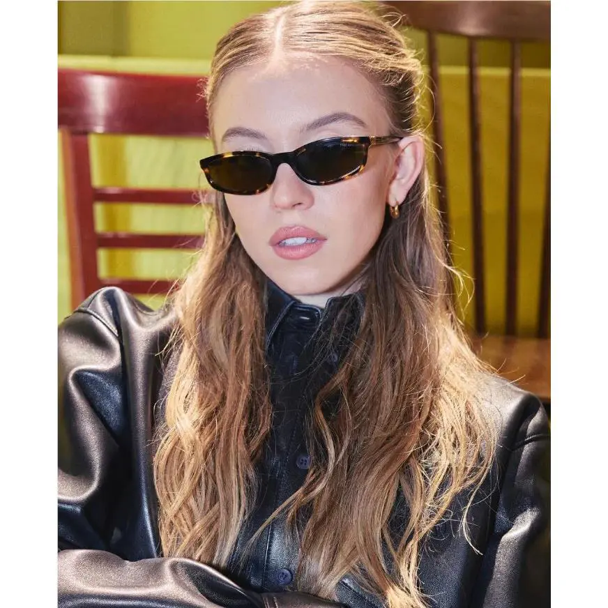 Miu Miu Sunglasses MUA06S 14L09Z Women Havana MU A06S Smu A06 Eyewear