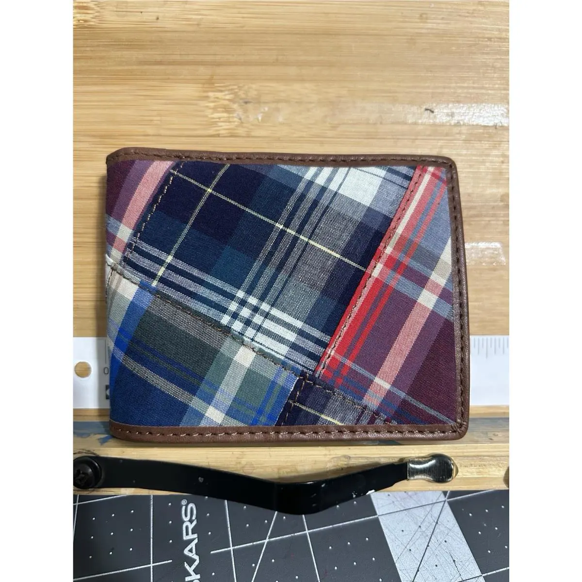 Polo Ralph Lauren Madras Plaid Wallet