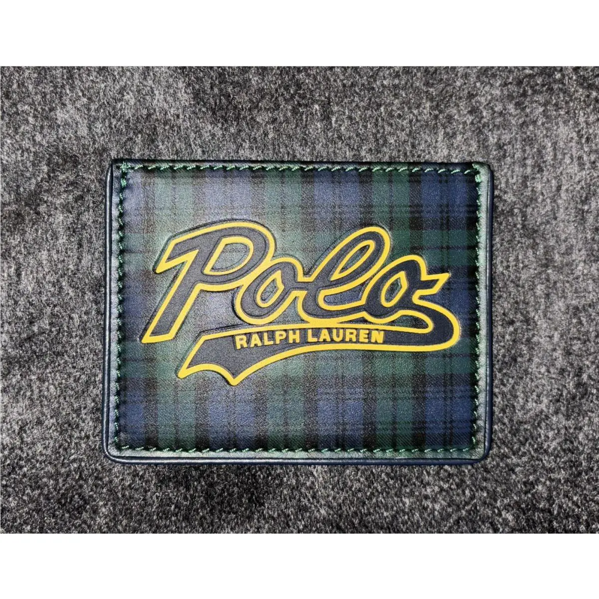 Polo Ralph Lauren Heritage Blackwatch Plaid Card Case/wallet