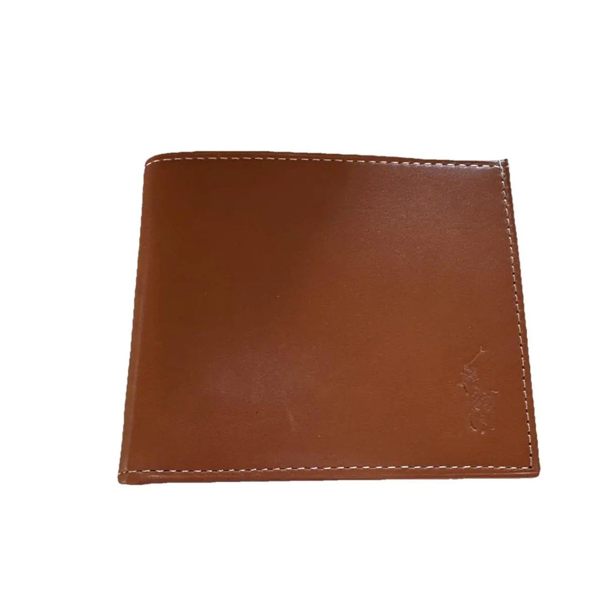 Polo Ralph Lauren Wallet Bifold Pony Light Brown