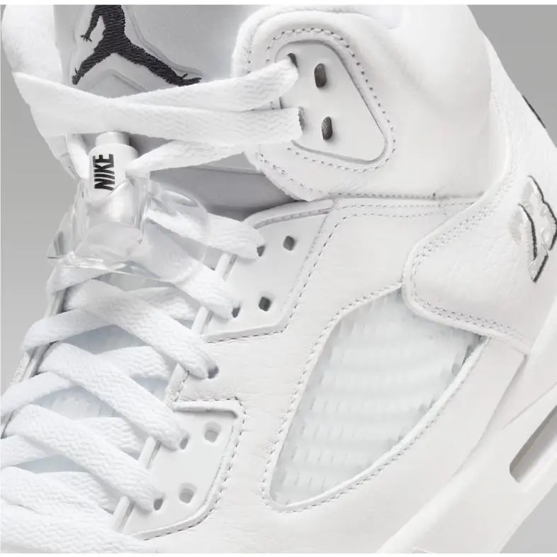Nike shoes - Air Jordan Retro - Air Retro - HQ7978-103 - WHITE / METALLIC SILVER / BLACK 0