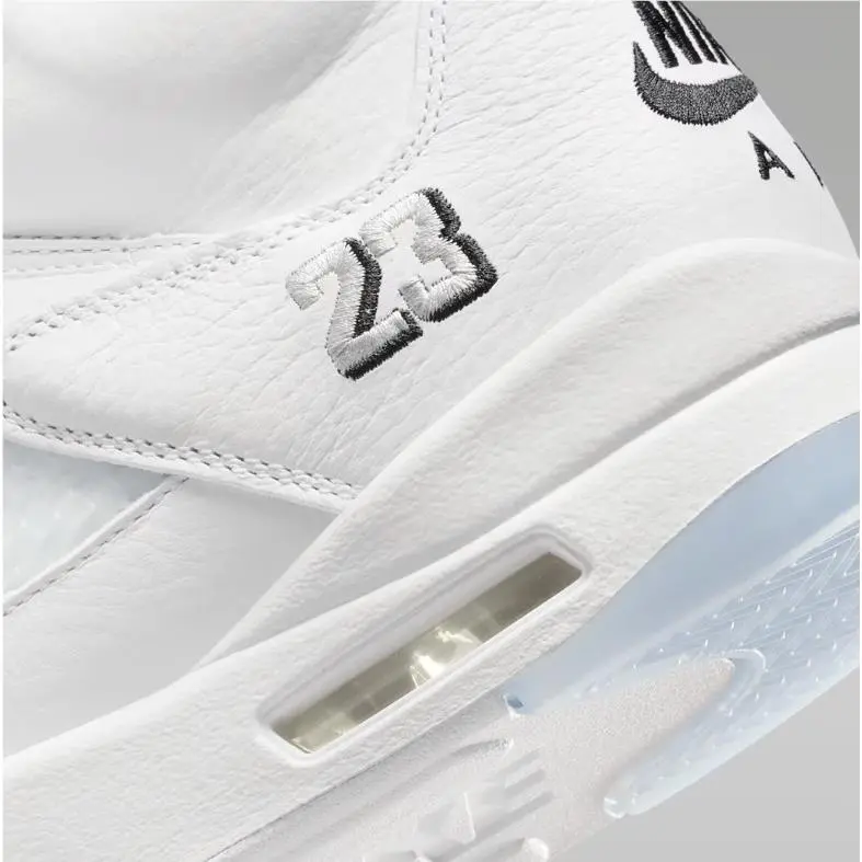 Nike shoes - Air Jordan Retro - Air Retro - HQ7978-103 - WHITE / METALLIC SILVER / BLACK 1