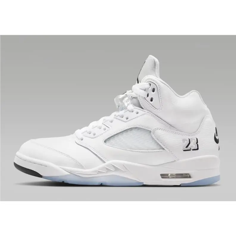 Nike shoes - Air Jordan Retro - Air Retro - HQ7978-103 - WHITE / METALLIC SILVER / BLACK 2